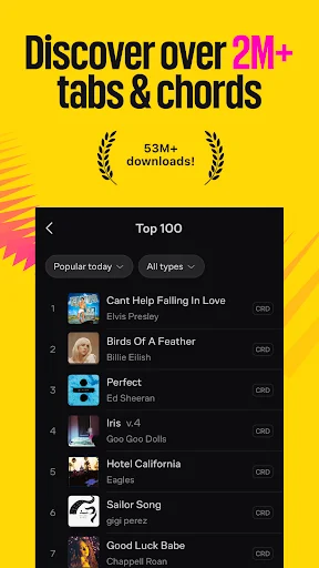 Ultimate Guitar: Chords & Tabs screenshot 2